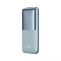 Baseus BASEUS Power Bank 10000 mAh + Kabel USB-A do Typ-C PD QC3.0 3A 20W PPBD040103 Niebieski