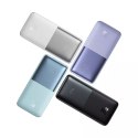 Baseus BASEUS Power Bank 10000 mAh + Kabel USB-A do Typ-C PD QC3.0 3A 20W PPBD040103 Niebieski