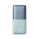 Baseus BASEUS Power Bank 10000 mAh + Kabel USB-A do Typ-C PD QC3.0 3A 20W PPBD040103 Niebieski