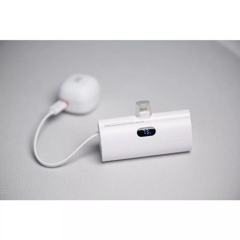 Forcell FORCELL F-ENERGY Power Plug F5K3 Powerbank z Wbudowanym Złączem Lightning PD 20W 5000 mAh Biały Forcell FORCELL F-ENERGY Power Plug F5K3 Powerbank z Wbudowanym Złączem Lightning PD 20W 5000 mAh Biały