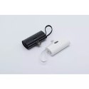 Forcell FORCELL F-ENERGY Power Plug F5K3 Powerbank z Wbudowanym Złączem Typ C PD 20W 5000 mAh Biały