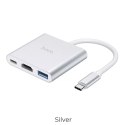 Hoco HOCO Adapter HUB HB14 Typ C (USB3.0 + HDMI + PD 67W) [EOL]