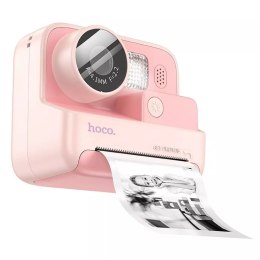 Hoco HOCO Aparat Fotograficzny Dziecięcy z Drukarką DV200 Różowy
