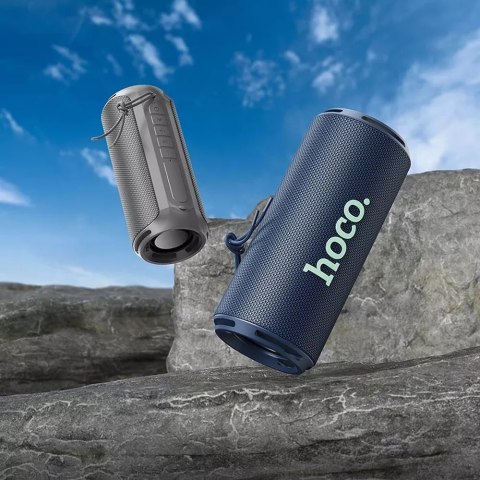 Hoco HOCO Głośnik Bluetooth HC27 Granatowy Przenośny 2×8W 1500 mAh Pasek Hoco HOCO Głośnik Bluetooth HC27 Granatowy Przenośny 2×8W 1500 mAh Pasek