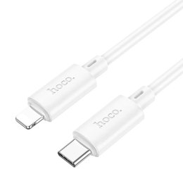 Hoco HOCO Kabel Typ C do Lightning X88 1 m Biały PD 20W Szybkie Ładowanie PVC