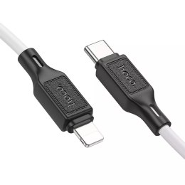 Hoco HOCO Kabel Typ C do Lightning X90 1 m Biały PD 20W Szybkie Ładowanie