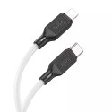 Hoco HOCO Kabel Typ C do Lightning X90 1 m Biały PD 20W Szybkie Ładowanie