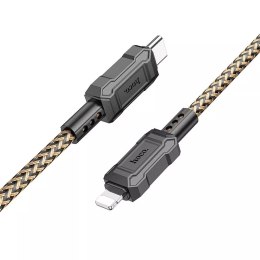 Hoco HOCO Kabel Typ C do Lightning X94 1 m Złoty PD 20W Szybkie Ładowanie PVC