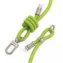 Hoco HOCO Kabel Typ C do Lightning GH7 1,8 m Zielony Smycz PD 20W Wytrzymały