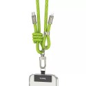 Hoco HOCO Kabel Typ C do Lightning GH7 1,8 m Zielony Smycz PD 20W Wytrzymały