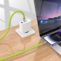 Hoco HOCO Kabel Typ C do Lightning GH7 1,8 m Zielony Smycz PD 20W Wytrzymały