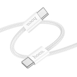 Hoco HOCO Kabel Typ C do Typ C X104 2 m Biały PD 60W QC 3.0 Szybkie Ładowanie