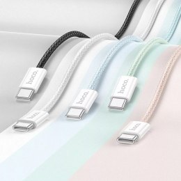 Hoco HOCO Kabel Typ C do Typ C X104 2 m Zielony PD 60W QC 3.0 Szybkie Ładowanie