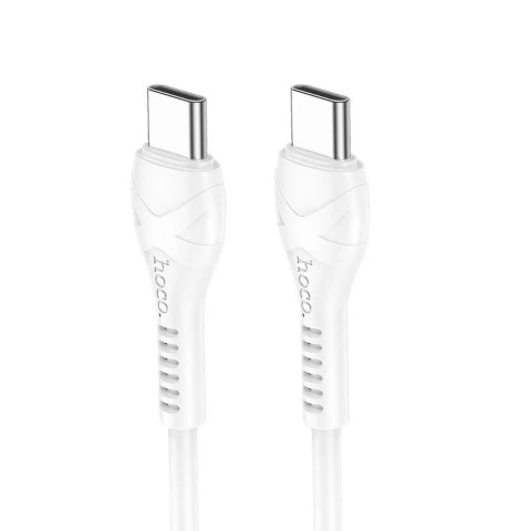 Hoco HOCO Kabel Typ C do Typ C X37 1 m Biały PD 60W Szybkie Ładowanie Hoco HOCO Kabel Typ C do Typ C X37 1 m Biały PD 60W Szybkie Ładowanie