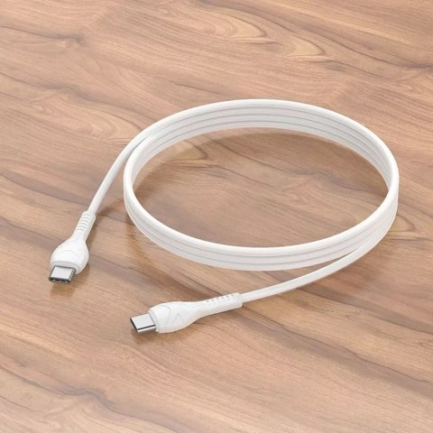 Hoco HOCO Kabel Typ C do Typ C X37 1 m Biały PD 60W Szybkie Ładowanie Hoco HOCO Kabel Typ C do Typ C X37 1 m Biały PD 60W Szybkie Ładowanie