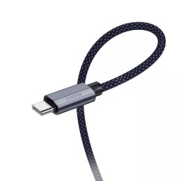 Hoco HOCO Kabel Typ C do Typ C U134 1,8 m Ciemny Niebieski PD 240W QC 3.0