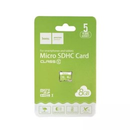 Hoco HOCO Karta Pamięci microSD 8GB Class 10 Szybki Odczyt 75MB/s