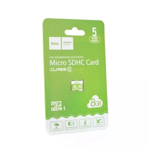 Hoco HOCO Karta Pamięci microSD 8GB Class 10 Szybki Odczyt 75MB/s Hoco HOCO Karta Pamięci microSD 8GB Class 10 Szybki Odczyt 75MB/s