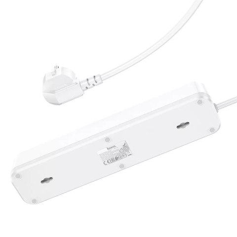 Hoco HOCO Listwa Zasilająca 4 Gniazda + 2x USB-A + Typ C PD QC3.0 20W NS1 1,8 m Hoco HOCO Listwa Zasilająca 4 Gniazda + 2x USB-A + Typ C PD QC3.0 20W NS1 1,8 m