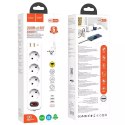 Hoco HOCO Listwa Zasilająca 4 Gniazda + 2x USB-A + Typ C PD QC3.0 20W NS1 1,8 m