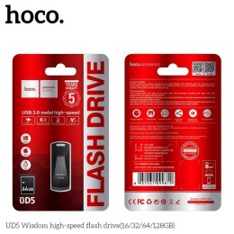 Hoco HOCO Pendrive UD5 64GB USB 3.0 Metalowy, Szybki Transfer, Wytrzymały