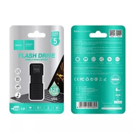 Hoco HOCO Pendrive UD6 128GB USB 2.0 Kompaktowy, Wytrzymały, Nowoczesny Design