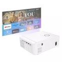 Hoco HOCO Projektor Full HD DT3 Biały Android, Wi-Fi, Bluetooth, 1080P