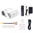 Hoco HOCO Projektor HD Ready DT1 Biały Wi-Fi, Bluetooth, 720P, Do 200 Cali