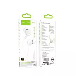 Hoco HOCO Słuchawki Przewodowe Lightning z Mikrofonem M113 Białe
