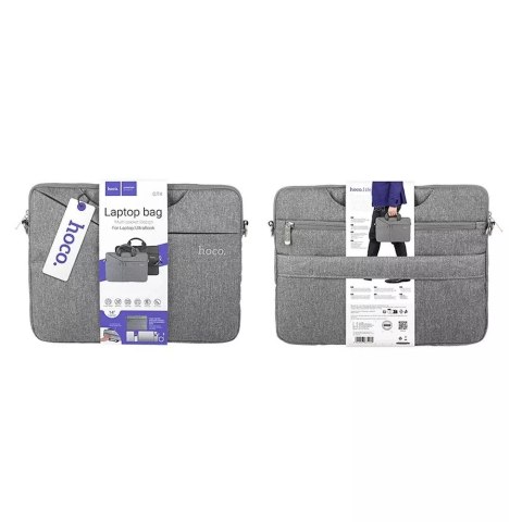 Hoco HOCO Torba na Tablet / Laptop / Netbook 14" GT4 Ciemnoszara Hoco HOCO Torba na Tablet / Laptop / Netbook 14" GT4 Ciemnoszara