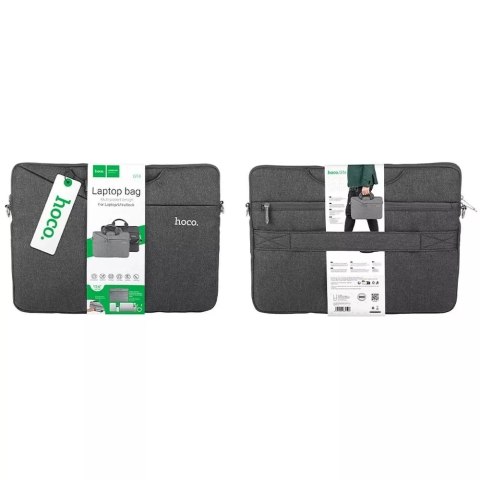 Hoco HOCO Torba na Tablet / Laptop / Netbook 15,6" GT4 Ciemna Szara Hoco HOCO Torba na Tablet / Laptop / Netbook 15,6" GT4 Ciemna Szara