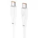 Hoco HOCO kabel Typ C do Typ C 3A 100W X93 2 m biały