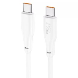 Hoco HOCO kabel Typ C do Typ C 3A 100W X93 2 m biały