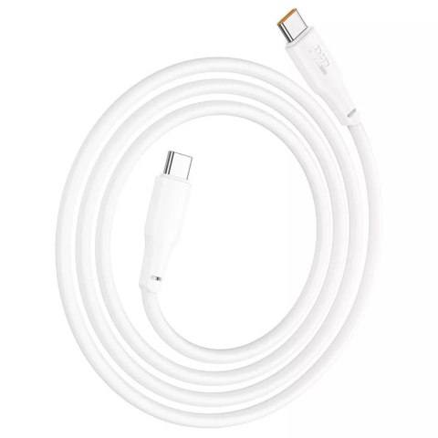 Hoco HOCO kabel Typ C do Typ C 3A 100W X93 2 m biały Hoco HOCO kabel Typ C do Typ C 3A 100W X93 2 m biały