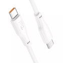 Hoco HOCO kabel Typ C do Typ C 3A 100W X93 2 m biały