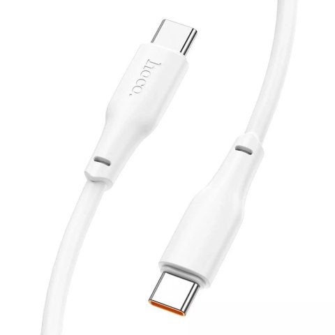 Hoco HOCO kabel Typ C do Typ C 3A 100W X93 2 m biały Hoco HOCO kabel Typ C do Typ C 3A 100W X93 2 m biały
