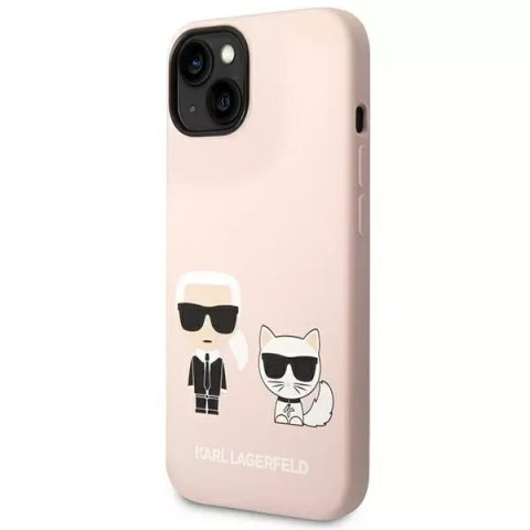 Karl Lagerfeld Etui Hardcase Karl Lagerfeld KLHMP14SSSKCI do iPhone 14 6,1" Silicone Karl & Choupette Magsafe Karl Lagerfeld Etui Hardcase Karl Lagerfeld KLHMP14SSSKCI do iPhone 14 6,1" Silicone Karl & Choupette Magsafe