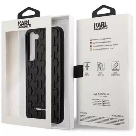 Karl Lagerfeld Etui Karl Lagerfeld KLHCS23SRUPKLPK do Samsung Galaxy S23 S911 hardcase 3D Monogram Karl Lagerfeld Etui Karl Lagerfeld KLHCS23SRUPKLPK do Samsung Galaxy S23 S911 hardcase 3D Monogram