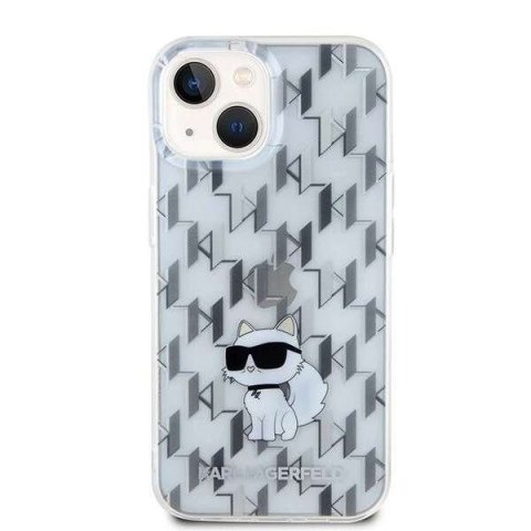 Karl Lagerfeld Oryginalne Etui KARL LAGERFELD Hardcase KLHCP15SHNCMKLT do iPhone 15 (Monogram / transparentny) Karl Lagerfeld Oryginalne Etui KARL LAGERFELD Hardcase KLHCP15SHNCMKLT do iPhone 15 (Monogram / transparentny)