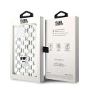 Karl Lagerfeld Oryginalne Etui KARL LAGERFELD Hardcase KLHCP15SHNCMKLT do iPhone 15 (Monogram / transparentny)