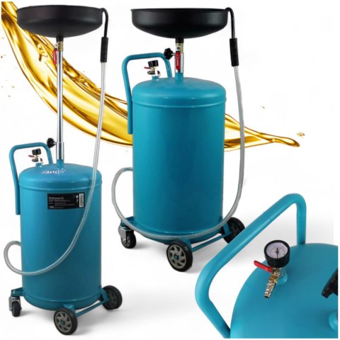 BITUXX® ZLEWARKA DO OLEJU MOBILNA OPRÓŻNIARKA ZLEWAK DO SPUSZCZANIA OLEJU 80L BITUXX® ZLEWARKA DO OLEJU MOBILNA OPRÓŻNIARKA ZLEWAK DO SPUSZCZANIA OLEJU 80L