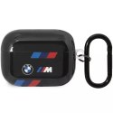 BMW Etui BMW BMAP222SOTK do AirPods Pro 2 gen cover czarny/black Tricolor Stripes
