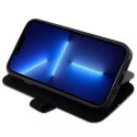 BMW Etui BMW BMBKP14X22RVSK do Apple iPhone 14 Pro Max 6,7" bookcase Leather Stamp Blue Lines