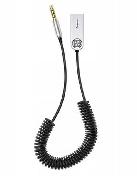 Baseus Baseus Adapter Transmiter odbiornik Bluetooth USB Audio AUX jack black Baseus Baseus Adapter Transmiter odbiornik Bluetooth USB Audio AUX jack black