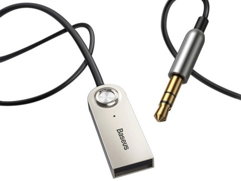 Baseus Baseus Adapter Transmiter odbiornik Bluetooth USB Audio AUX jack black Baseus Baseus Adapter Transmiter odbiornik Bluetooth USB Audio AUX jack black