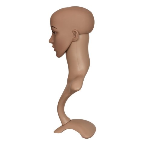 Bituxx Manekin damska głowa ze stojakiem 52 cm do peruk nakryć głowy biżuterii Bituxx Manekin damska głowa ze stojakiem 52 cm do peruk nakryć głowy biżuterii