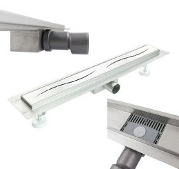 Bituxx Odpływ liniowy Streifen z syfonem 90cm