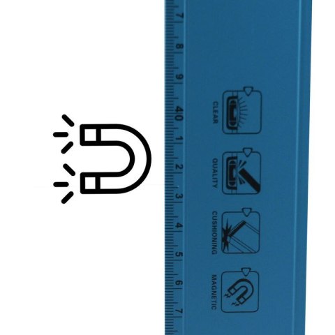Bituxx Poziomice z magnesem 10 / 60 / 100 cm Bituxx Poziomice z magnesem 10 / 60 / 100 cm