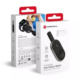 Forcell FORCELL F-ENERGY Mini Power Watch Powerbank 1A 2,5W 1200 mAh Czarny