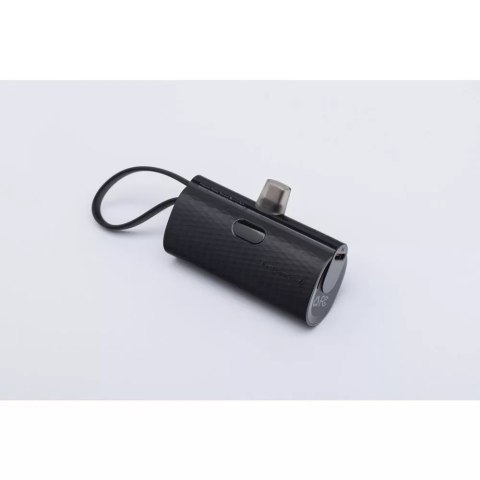 Forcell FORCELL F-ENERGY Power Plug F5K3 Powerbank z Wbudowanym Złączem Typ C PD 20W 5000 mAh Czarny Forcell FORCELL F-ENERGY Power Plug F5K3 Powerbank z Wbudowanym Złączem Typ C PD 20W 5000 mAh Czarny